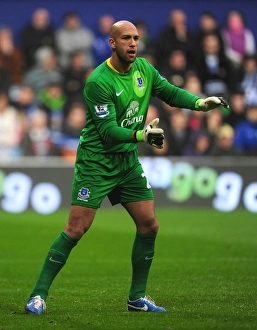 Tim Howard in Action: Everton vs. Queens Park Rangers, 21-10-2012 (1-1 Draw)
