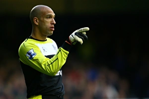 Tim Howard in Action: Everton vs Sunderland, Barclays Premier League - Goodison Park (2011)