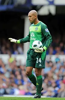 Tim Howard in Action: Everton vs. Wolverhampton Wanderers, Barclays Premier League (2010)