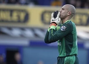 29 January 2011 Everton v Chelsea Collection: Tim Howard's Heroic Performance: Everton vs. Chelsea in the FA Cup (4th Round, 29 January 2011)