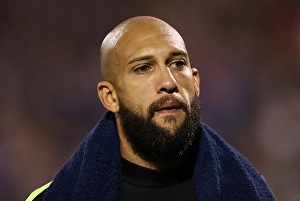 Capital One Cup Prints: Tim Howard's Heroics: Everton's Comeback Win in the Capital One Cup at Craven Cottage (Fulham 1-2 Everton)