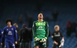 20 December 2010 Manchester City V Everton Prints: Tim Howard's Legendary Performance: Everton's Historic Victory over Manchester City (December 20)