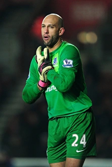 Southampton 0 V Everton 0 : St. Mary's : 21-01-2013 Prints: Tim Howard's Perfect Shutout: Southampton vs