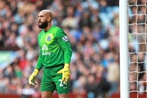 Aston Villa 0 V Everton 2 : Villa Park : 26-10-2013 Prints: Tim Howard's Shut-Out: Everton's Triumphant 2-0 Victory at Aston Villa (Barclays Premier League)