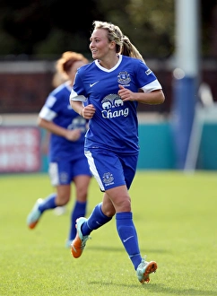 FA Women's Super League Prints: Toni Duggan and Everton Ladies Face Off Against Bristol Academy in FA WSL Showdown at Arriva Stadium
