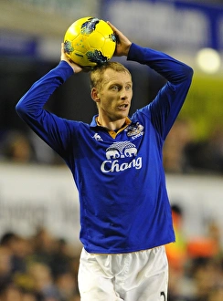 21 December 2011, Everton V Swansea City Prints: Tony Hibbert in Action: Everton vs Swansea City