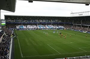 Goodison Park Collection: Tranquil Goodison Park: Ever Still Before the Everton Roar
