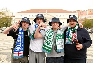 UEFA Europa League - Round of 32 - Second Leg - Sporting Lisbon v Everton - Everton Fans in Lisbon