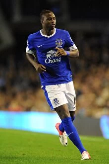 Images Dated 29th August 2012: Victor Anichebe's Hat-trick: Everton Crushes Leyton Orient 5-0 in Capital One Cup