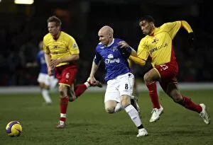 Images Dated 24th February 2007: Watford v Everton - Andy Johnson in action