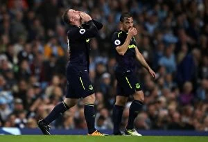 Images Dated 21st August 2017: Wayne Rooney Reaches 200 Premier League Goals: Manchester City vs