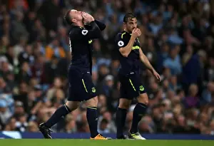 Soccer Football Prints: Wayne Rooney Reaches 200 Premier League Goals: Manchester City vs