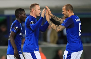 Wayne Rooney's Goal: Everton vs Apollon Limassol in UEFA Europa League Group E