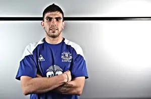 Player Feature Prints: Welcome Denis Stracqualursi: A New Star Joins Everton's Squad at Finch Farm