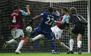 Goal Pic Prints: Yakubu Scores His Second: Everton's Victory in Carling Cup Quarterfinal vs
