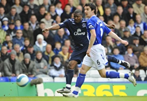 Birmingham V Everton Prints: Yakubu's Thrilling Performance: Everton vs